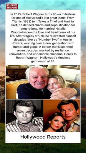 Robert Wagner: From Heartthrob to Hollywood Legend#shorts