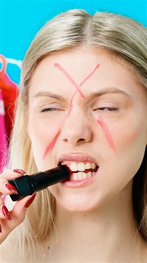 A tutorial that cost me my lipstick. #ootd #makeup #viral #beautytrend #grwm she knows #kbeauty