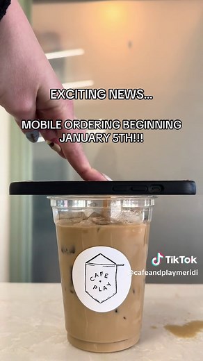 Mobile ordering coming to Cafe Play January 2026! We’ve partnered with ChowNow to make getting your favorite coffee easier than ever. Order ahead on our website, Google or the Chownow app for curbside pickup, grab it inside at our coffee bar, or have it delivered right to your front doorstep. Your favorite coffee, just a whole lot easier ☕️✨