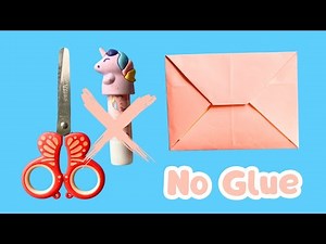 DIY A4 Paper Envelope | No Glue | Easy Origami Envelope Tutorial