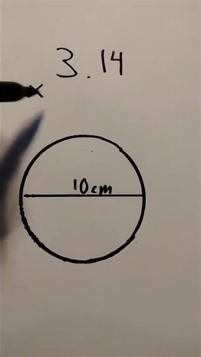 How to Calculate the Circumference of a Circle #maths #circle #tutorial #pi