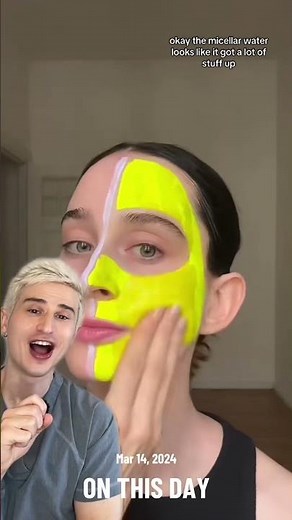 Micellar Water vs Cleansing Oil #dermreacts #skincare #dermatologist #dermangelo
