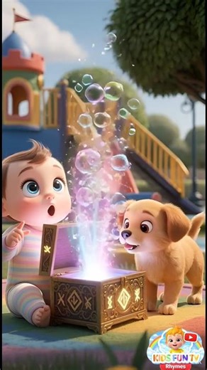 Magic Box Animals 🐶 | Kids Learning | Kids Rhymes #shorts #kids #kidsvideo