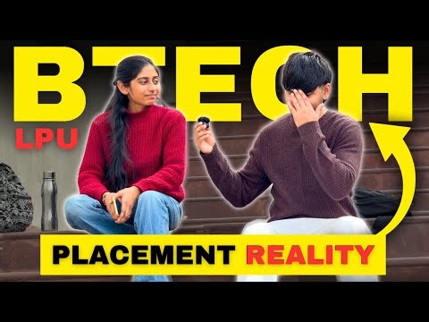 LPU Placement Reality 😱 | BTech 3rd Year Student Honest Review | 2026