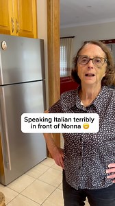 515K views · 11K reactions | Butchering Italian in front of Nonna is my new favourite thing ❤️ | Maddie and Nonna Fina | Facebook