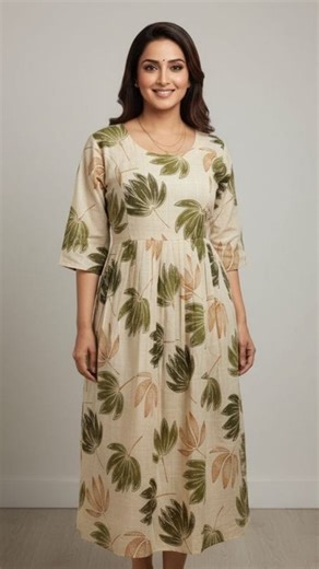 𝐏𝐫𝐢𝐲𝐚'𝐬 𝐌𝐚𝐠𝐢𝐜 𝐖𝐨𝐫𝐥𝐝 [Normal & Feeding Kurtis] on Instagram: "Price :666 to purchase our collections,visit our website 𝐰𝐰𝐰.𝐩𝐫𝐢𝐲𝐚𝐬𝐦𝐚𝐠𝐢𝐜𝐰𝐨𝐫𝐥𝐝.𝐜𝐨𝐦 /send a message on WhatsApp 89211 31314 to the provided number only. WhatsApp orders are accepted from 9:30 AM- 5:00 PM. However, you can place orders on our website anytime. Details: Fabric: Vatican – Model: Stylish Frock – Highlights: Leaf print throughout the body. Pleats available on center portion – Top Length:46