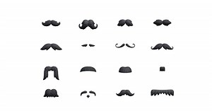 Mustache Pack | 3D Props | Unity Asset Store