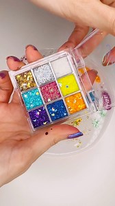 17K views · 227 reactions | Coloring Slime with  Rainbow  Glitter Makeup ! Part 2 #asmr #satisfying #makeupslime #oddlysatisfying #lipstick #lipstickslime #glitter #glitterslime #rainbow #lipgloss #lipbalm #eyeshadow #asmrsounds #slime | Elena.slimee | Facebook