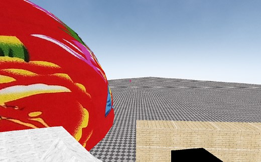 python中ursina 3D游戏引擎第一视角控制器，以第一视角发射子弹操作