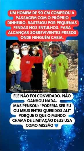 ATO HERÓICO: Homem de 90 CM foi onde ninguém conseguia #shortsfeed #viralvideo #noticias