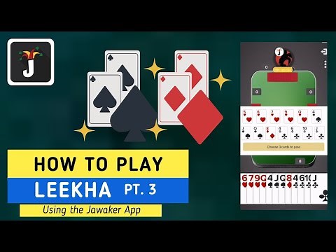 How to play Leekha Jawaker Stream (2020) for Beginners Part 3