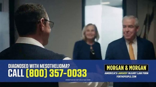 Morgan & Morgan Law Firm TV Spot, 'Mesothelioma Lawyers'