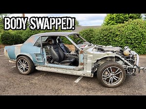 We Put A 1967 Mustang Coupe Body On Oscar's 2016 Mustang GT!
