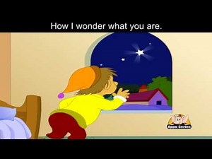 Twinkle Twinkle Little Star with Lyrics - Nursery Rhyme