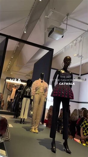 Catwalk: The Art of the Fashion Show is open at V&A Dundee 📸 #VADCatwalk