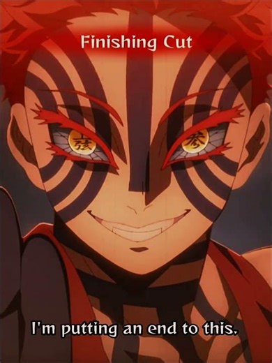 Akaza's Demonic Blood Technique Final Form☠️