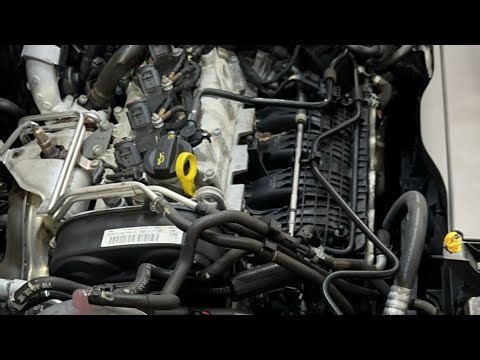 1.4T 1.4 2016 Volkswagen Jetta N80 valve / intake manifold removal P0456 P0442