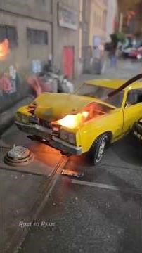 Restoring a Smashed Muscle Car Model – From Junk to New!