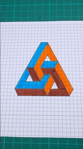 3D Optical Illusion Drawing 🤯 Creative Drawing Ideas✨ Easy Trick Art Tutorial #3DArt
