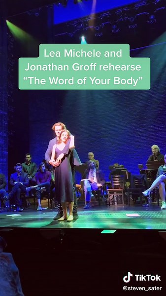 After the hilarious rehearsals, perfection in our Broadway Reunion Dress Rehearsal #musicaltheatre #theatretiktok #springawakeningmusical #stevensater #jonathangroff #leamichele