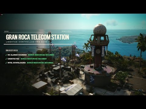 Far Cry 6 Gran Roca telecom station liberated HD subscribe