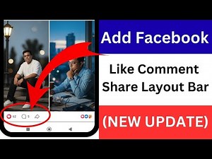 How To Add Facebook Like Comment Share Layout Bar (NEW UPDATE)