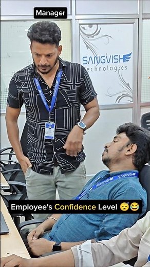 Employee Confidence Level 😂 Funny Work Memes