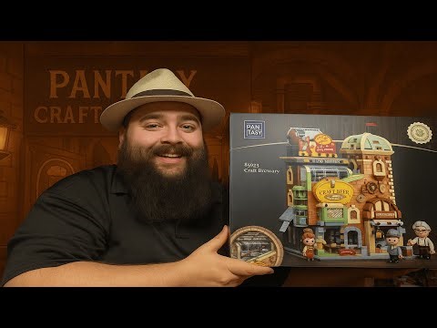 🍺 LIVE | Building the Pantasy 85023 Craft Brewery! | Cozy Brick Build & Chill 🍺