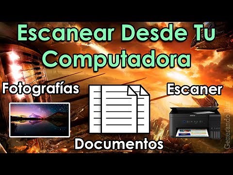 Escanear documentos y fotos escaner de impresora desde computadora en Windows
