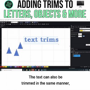 We have a brand new Chroma FBTV! In this Chroma tutorial, we are showing you how to add trims to letters, objects & more. There are a few different ways to add trims to your design. For example, you can choose to add a trim in between characters or full words. Watch the full FBTV to see the various different ways of doing this and let us know if it was helpful in your digitizing & embroidering process. #Embroidery #EmbroideryMachine #MachineEmbroidery #Ricoma #RicomaMade #Chroma #ChromaDigitizin