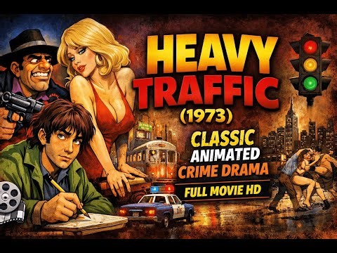 Heavy Traffic (1973) | Classic Animated Crime Drama 🎨🔥 | Full Movie HD