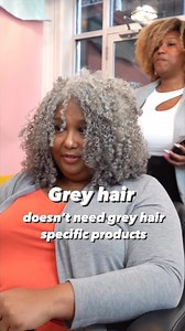 210K views · 1.9K reactions | The belief that grey hair naturals need...