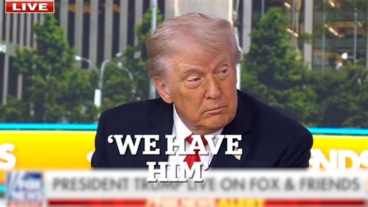 Trump says suspect in Charlie Kirk murder is in custody