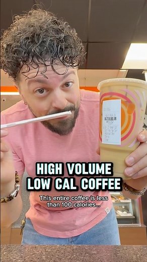 This New Dunkin Order is LOW CAL and Delicious 🤤 (Keto Approved)