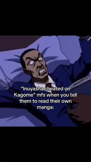 If you’ve only seen the anime I can understand but respectfully if you read the manga and still think Inuyasha cheated on Kagome/didn’t care for her you don’t get his character #inuyasha #inuyashamanga #inukag #inuyashaxkagome #yusukeurameshinendoroid