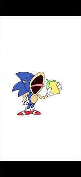 Sonic eats a lemon and dies animation
