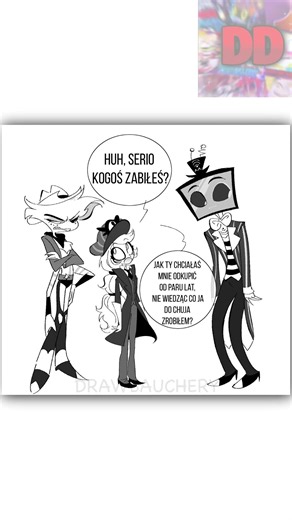 ALTERNATIVE ENDING OF EPISODE 3! | Hazbin Hotel (COMIC DUB PL) #dubbing