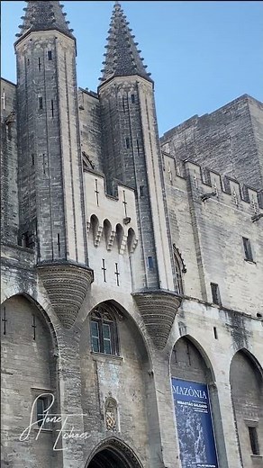 The Palace of the Popes in Avignon #PalaisDesPapes #Avignon #FranceHistory #UNESCO #Medieval #France