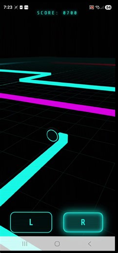 #TRACERACER First demo on Android, you can beta test this game from my Facebook page