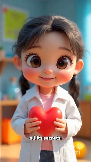 “Inside the HEART! ❤️ Fun 3D Cartoon Science for Kids | How the Heart Works & How to Keep It Healthy