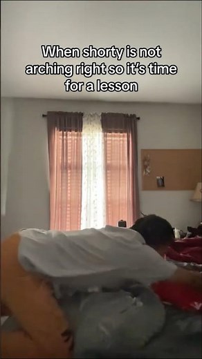 Teaching my girlfriend how to arch her back