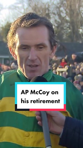 AP McCoy Retirement News Announcement
