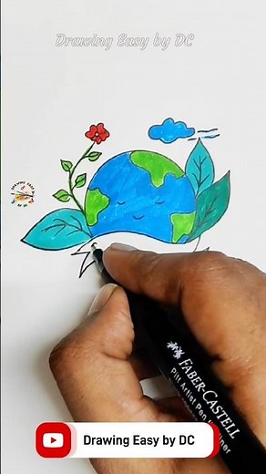 Environment day drawing | earth day drawing | save earth drawing | world environment day #drawing