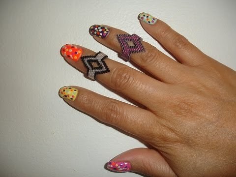 Bisuteria paso a paso Above Knuckle Ring