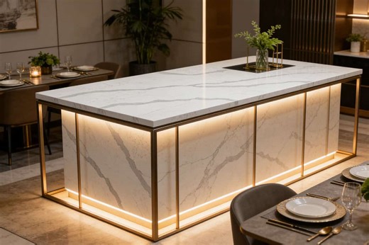 The Ultimate Guide to Calacatta White Quartz Stone Slab: Luxury Meets Durability