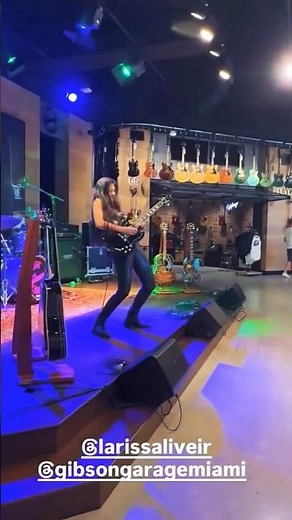 Larissa Liveir LIVE at Gibson Garage 🤘🎸 | This Guitar Performance Was INSANE