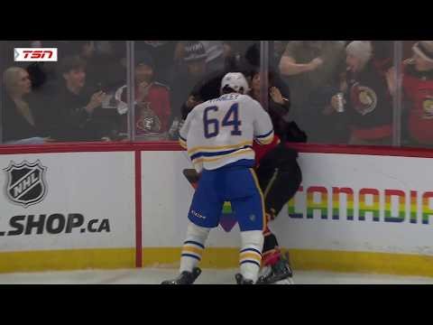 Brady Tkachuk Drops The Gloves With Logan Stanley
