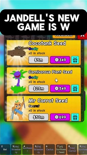 Jandel's new game is W... #ceptwisted #viral #plantsvsbrainrots