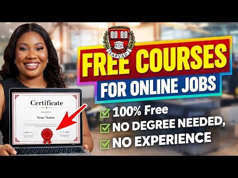 3 Online Platforms For FREE Courses with Certificates