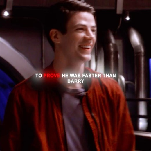 The flash races kid flash#theflash #barryallen #edit #kidflash